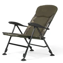 Kevin Nash Group PLC Nash Bank Life Reclining Chair Camo Angelstuhl| Angelstühle & Karpfenstühle|Angelstühle