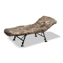 Kevin Nash Group PLC Nash Indulgence 4 Leg Junior Sleep System Camo Kinder-Angelliege| Angelliegen & Karpfenliegen|Weiteres Karpfen Zubehör