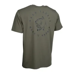 Kevin Nash Group PLC Nash Make It Happen Carp Logo T Shirt L| Angelbekleidung