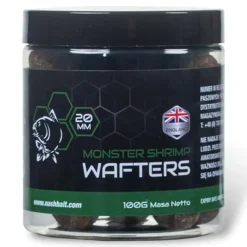 Kevin Nash Group PLC Nash Monster Shrimp Wafters 20mm 100g| Boilies & Pop-Ups|Boilies & Pop-Ups