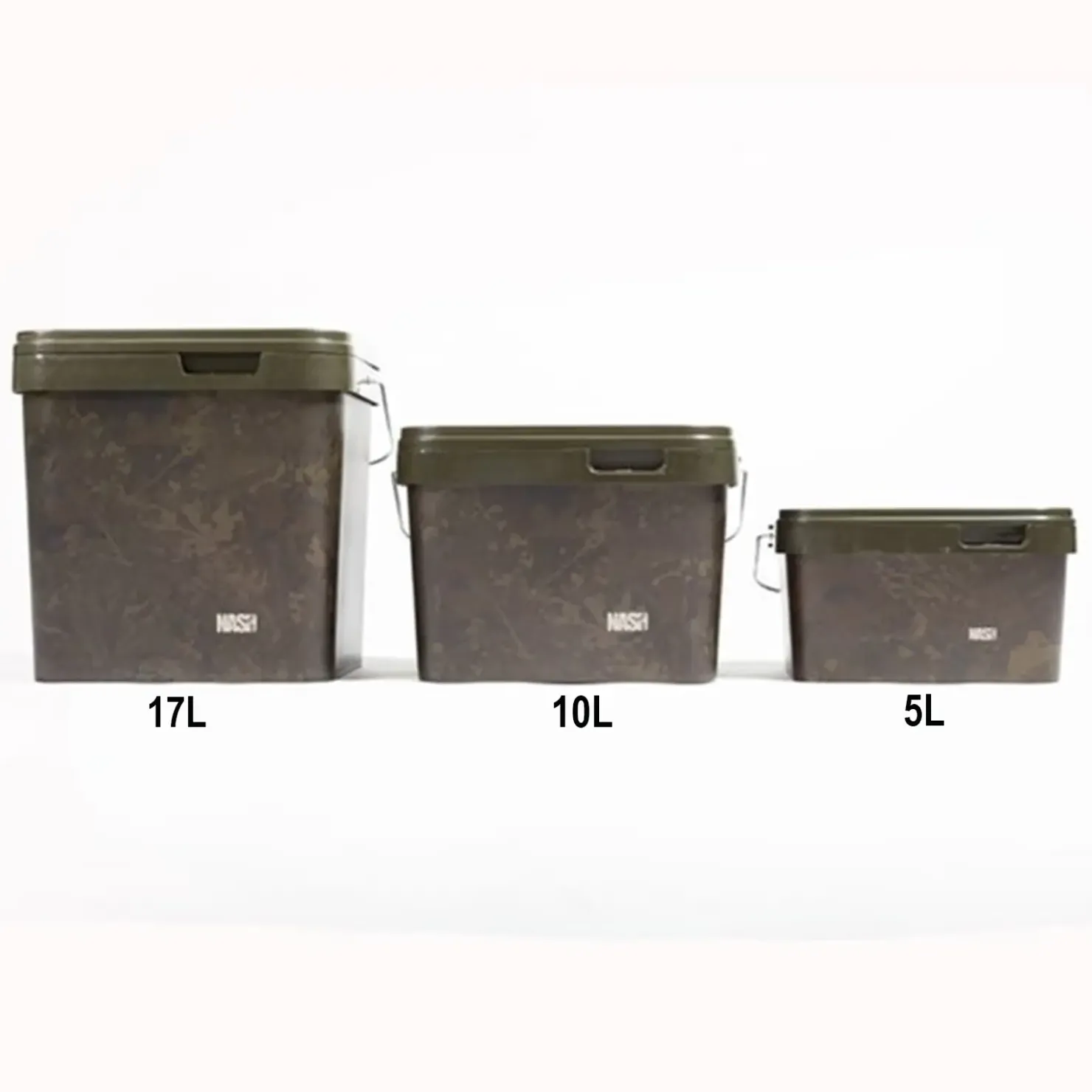 Kevin Nash Group PLC Nash Spot On Rectangular Bucket 5L Eimer| Karpfen Taschen & Boxen|Angelzubehör Kleinteile