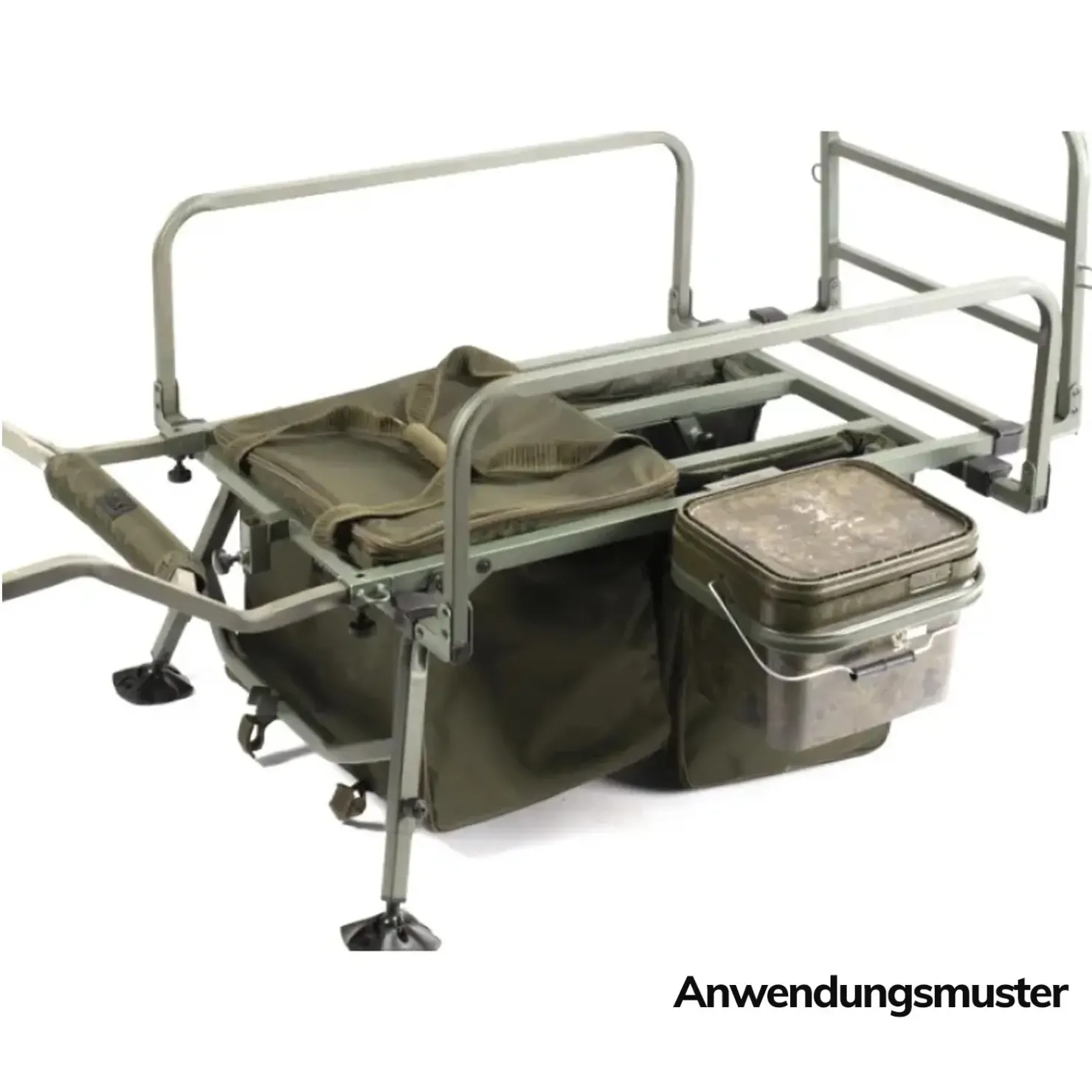 Kevin Nash Group PLC Nash Trax Barrow Bucket Outrigger Front Transportkarren-Zubehör| Weiteres Karpfen Zubehör|Weitere Ausrüstung