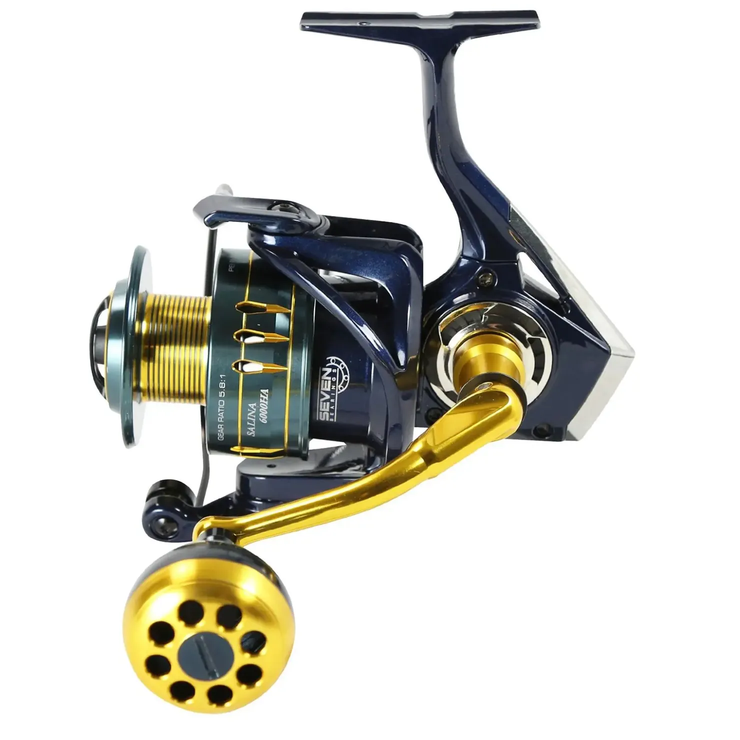 Okuma Fishing Okuma Salina 4000H Spin High-Speed Meeres-Spinnrolle| Dorschrollen|Waller Stationärrollen