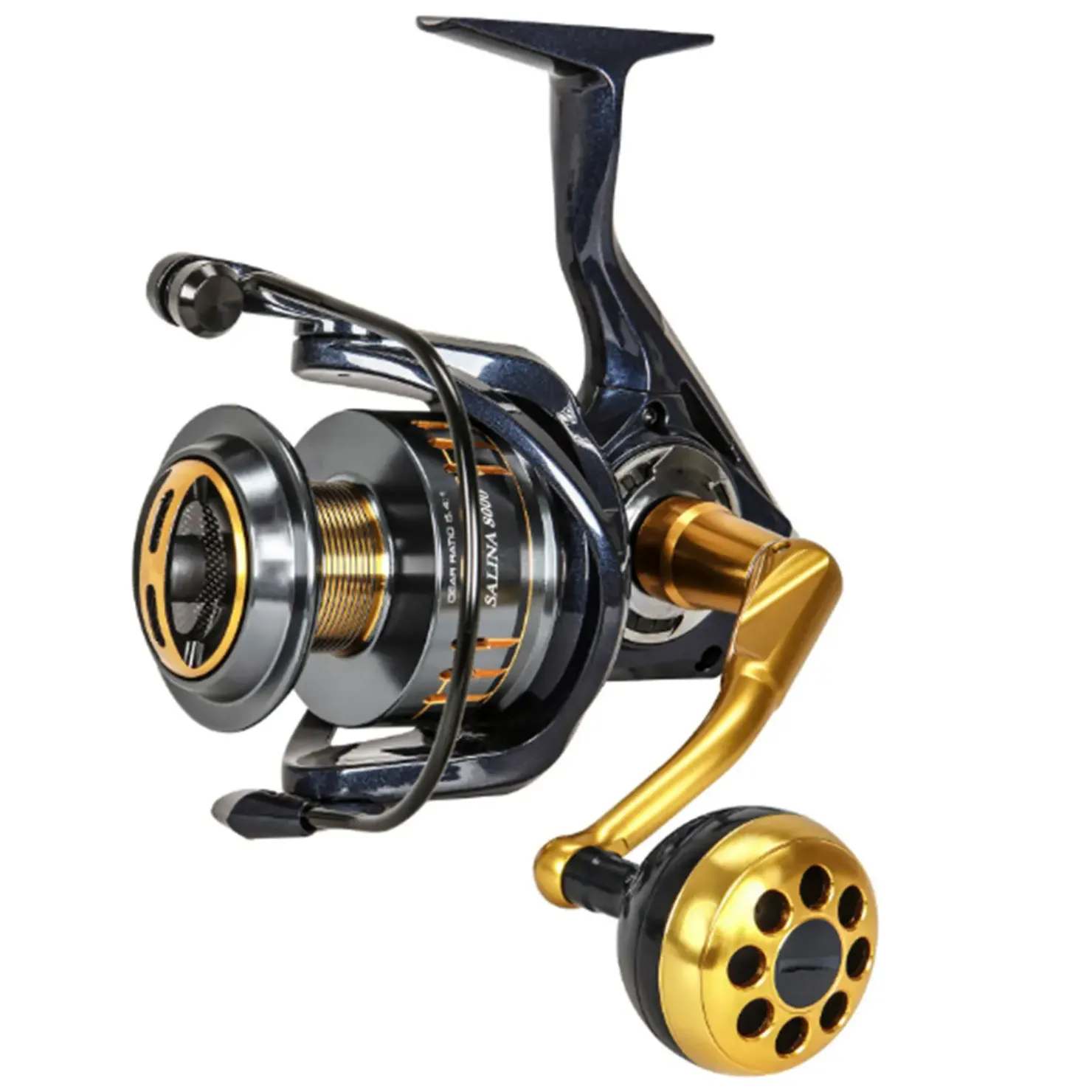 Okuma Fishing Okuma Salina 4000H Spin High-Speed Meeres-Spinnrolle| Dorschrollen|Waller Stationärrollen