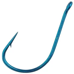Owner Hooks Owner 53117 Forelle mit Öhr blau #8 11 Stück Angelhaken| Forellen Angelhaken|Raubfischhaken