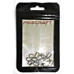 Pikecraft Fishing Pikecraft Splitring Oval 10pcs Sprengring| Sprengringe
