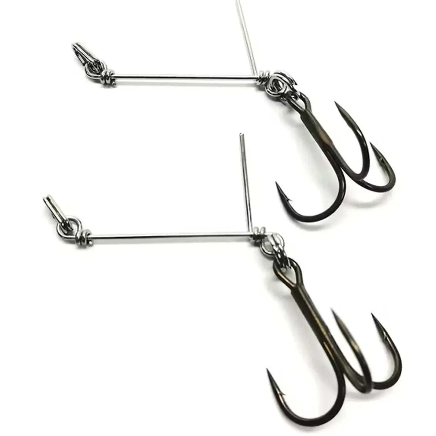 Pikecraft Fishing Pikecraft Stinger-Rig Single M BKK 1/0 2pcs| Stinger Kurzvorfach
