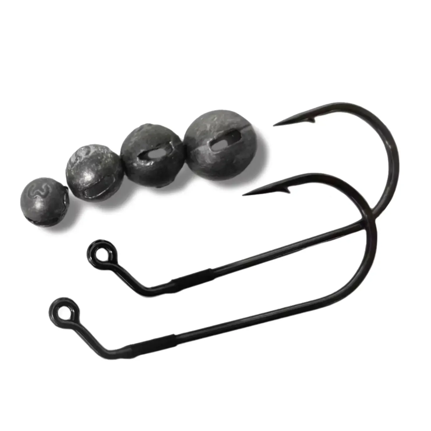 Pikecraft Fishing Pikecraft The Jig Rig VMC 6/0 & Bleifrei 3/5/7/10g 2pcs Rig Zubehör| Raubfischhaken|Jigköpfe