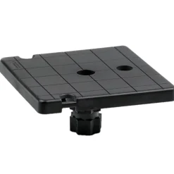 Railblaza Drehbare Plattform 102x102mm für Echolote| Belly Boot Zubehör|Angelboot Zubehör