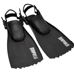 Rapala Float Tube Deluxe Flippers schwarz Belly Boot Flossen| Belly Boot Zubehör|Belly Boat Zubehör