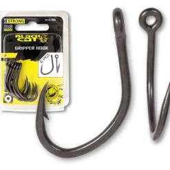 Black Cat Rhino Gripper Haken DG #2/0 Welshaken| Wallerhaken & Rigs|Spezialhaken