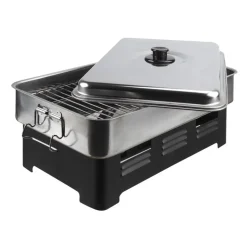 Fishing-King Shop Räucher Bundle Deluxe| Räuchermehl & Räucherchips|Räucherofen