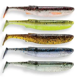 Savage Gear Craft Bleak 8,5cm 4,2g 5ST. Gummifisch-Set| Set Kunstköder & Zubehör|Hechtsaison