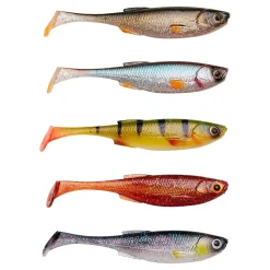 Savage Gear Craft Shad 10,0cm 5Stück Gummifisch Set| Sets Spinnfischen|Zanderköder