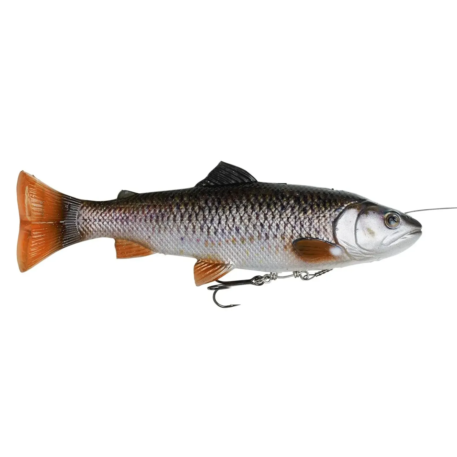 Savage Gear 4D Line Thru Pulsetail Trout 200 20cm 102g Slow Sink Swimbait Gummifisch| Swimbaits|Swimbait