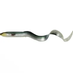 Savage Gear 3D Real Eel 15cm Green Silver Bulk Gummiköder| Hechtköder|Hecht Gummifisch
