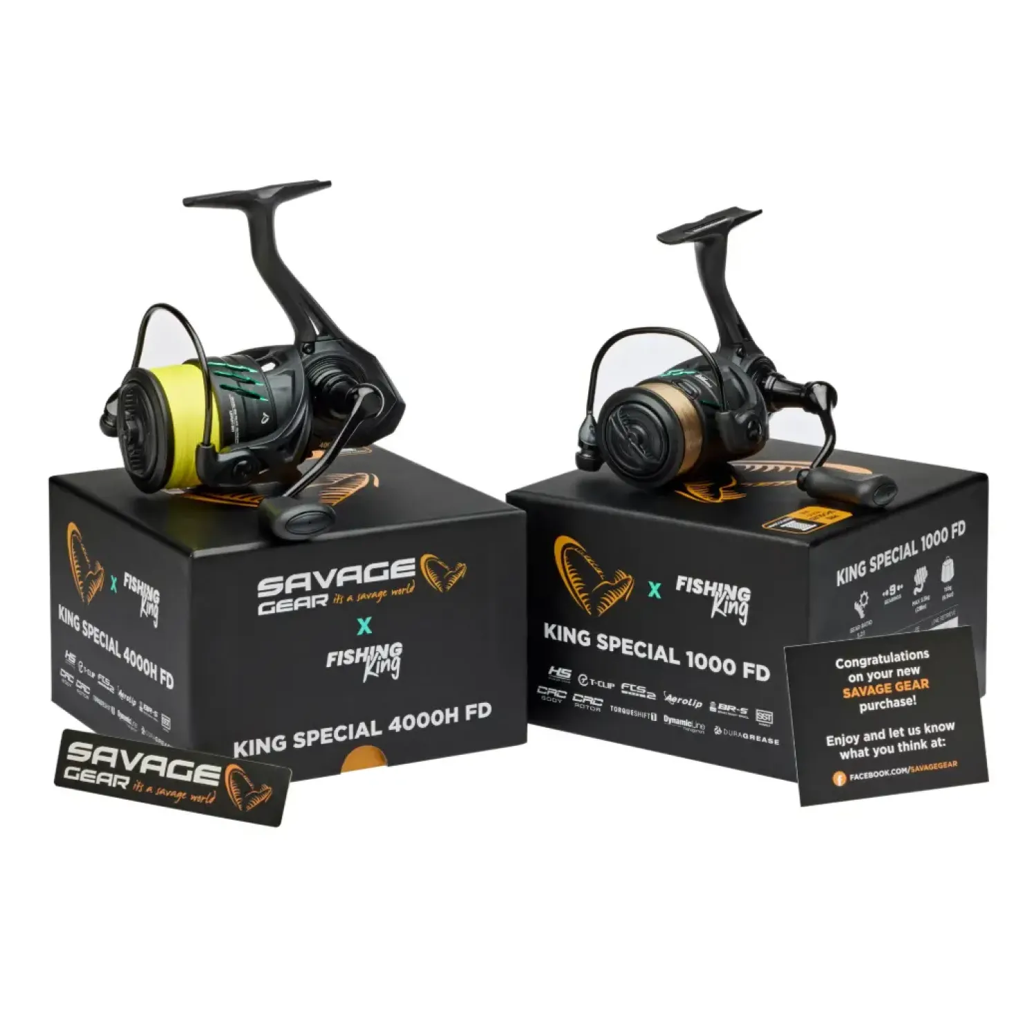 Savage Gear Fishing-King Special 3000 FD Spinnrolle| Spinnrolle|Zanderrolle