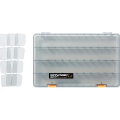 Savage Gear Lurebox 6B Deep Smoke 36X22.5X8Cm Köderbox Angelbox| Angelboxen & Köderboxen|Zubehör