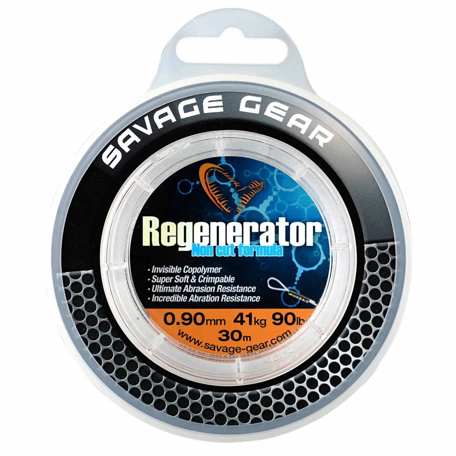 Savage Gear Regenerator Mono 30m 0,60mm Raubfischvorfach Meeresvorfach| Hard Mono Raubfischvorfach|Meeresangeln Vorfach