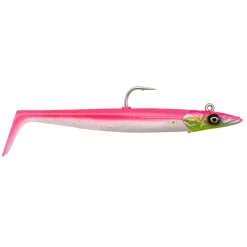 Savage Gear Sandeel V2 15.5cm 46g 2+1 Teile Gummifisch montiert| Dorsch Gummifisch|Nordsee Gummifische