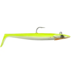 Savage Gear Sandeel V2 15.5cm 46g 2+1 Teile Gummifisch montiert| Dorsch Gummifisch|Nordsee Gummifische