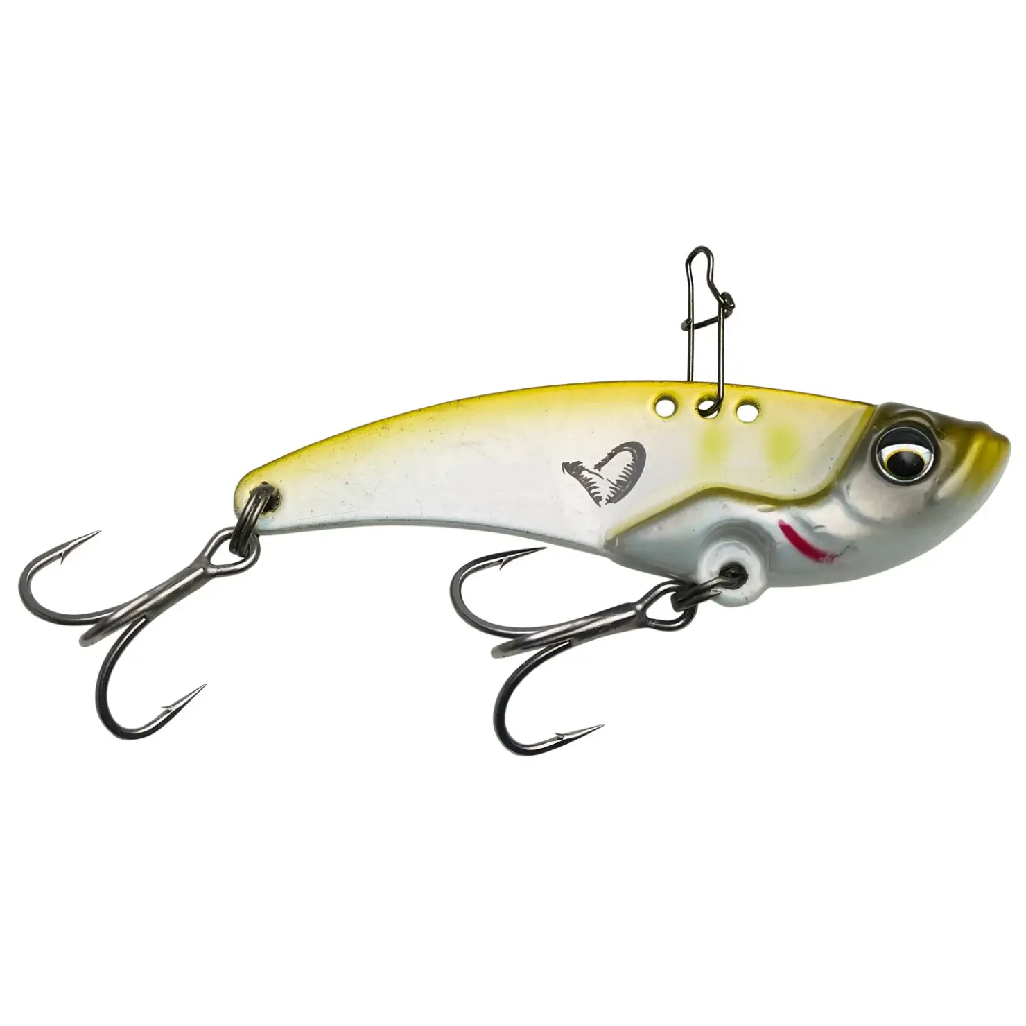 Savage Gear SavageGear VIB Blade 5,5cm Green Silver Ayu Spinnköder| Spinner|Hechtköder