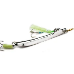 Behr Sea Bananen-Pilker mit Octopus 200g| Heilbutt Gummiköder|Heilbutt Pilker