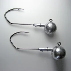 Behr Sea Jighaken XXL Natur - 130 gr # 10/0 - Inhalt 2 Stück Jigkopf Jighaken| Jigköpfe & Stinger Meer