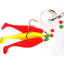 Behr Sea Norwegen Gummi Shad System Rig Beifänger| Dorsch Beifänger|Rigs & Beifänger