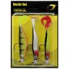 Seika Pro Hecht-Set Gummifisch Set| Set Kunstköder & Zubehör|Angelset Raubfisch - Zubehör & Köder