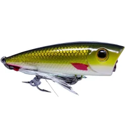 Seika Pro Little Splash 6,0cm 8,0g schwimmend Popper| Barsch Topwater-Köder|Oberflächenköder