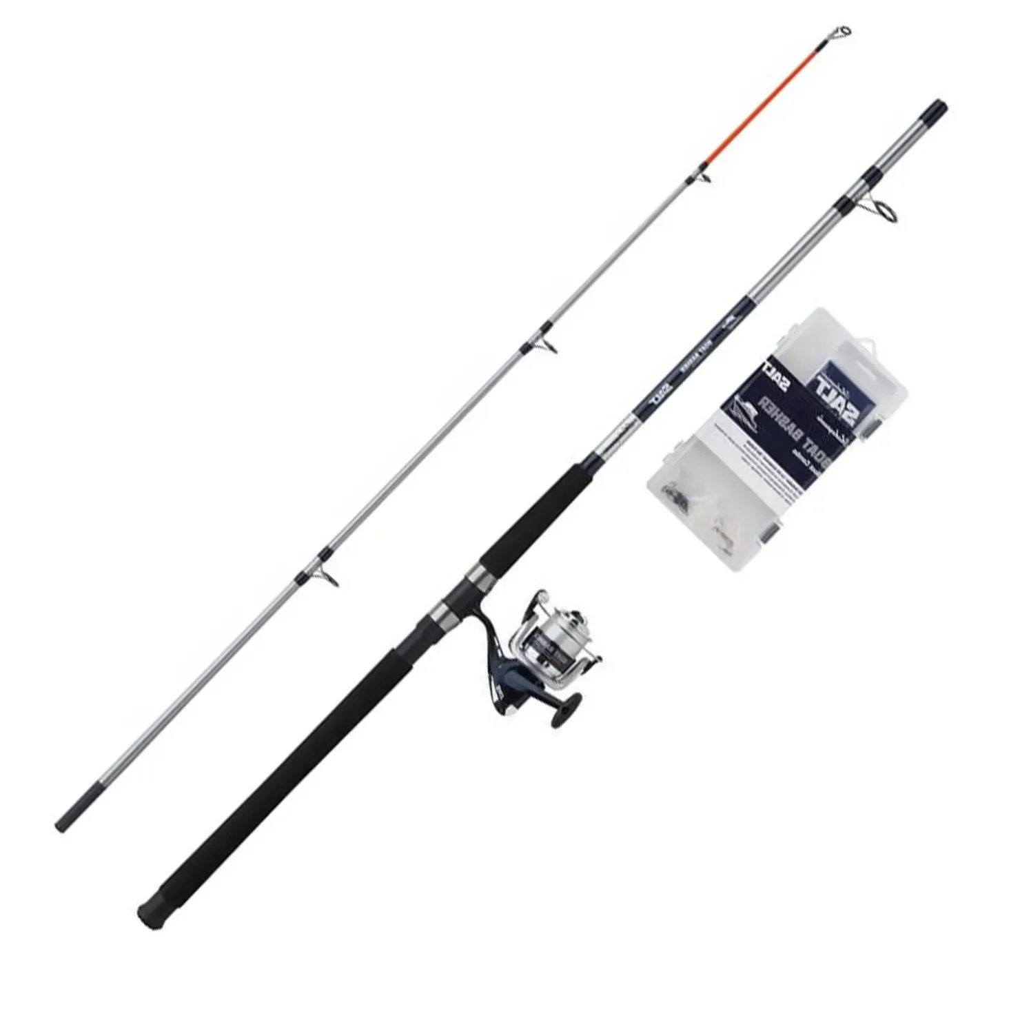 Shakespeare SALT Boat Basher Combo Meeresangeln komplett Set| Angelcombo Meer