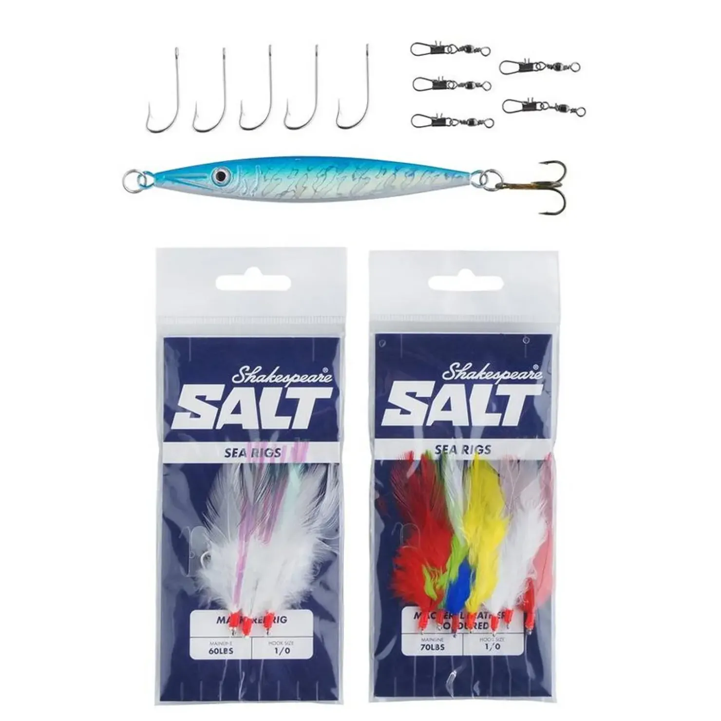 Shakespeare SALT Boat Basher Combo Meeresangeln komplett Set| Angelcombo Meer