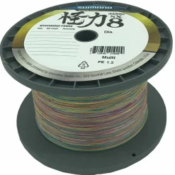 Shimano Kairiki 8 Multi 0.230mm/22.5kg geflochtene Angelschnur Wunschlänge| Geflochtene Angelschnur|Angelschnur Meterware