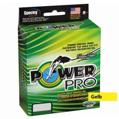 Shimano Power Pro 0,23mm 15kg Yellow Geflochtene Angelschnur Meterware| Angelschnur Meterware|Geflochtene Angelschnur