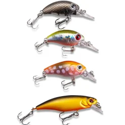 Sänger Angeln Sänger Spezialist Wobbler Set Forelle 1 4 Stück| Sets Spinnfischen|Wobbler