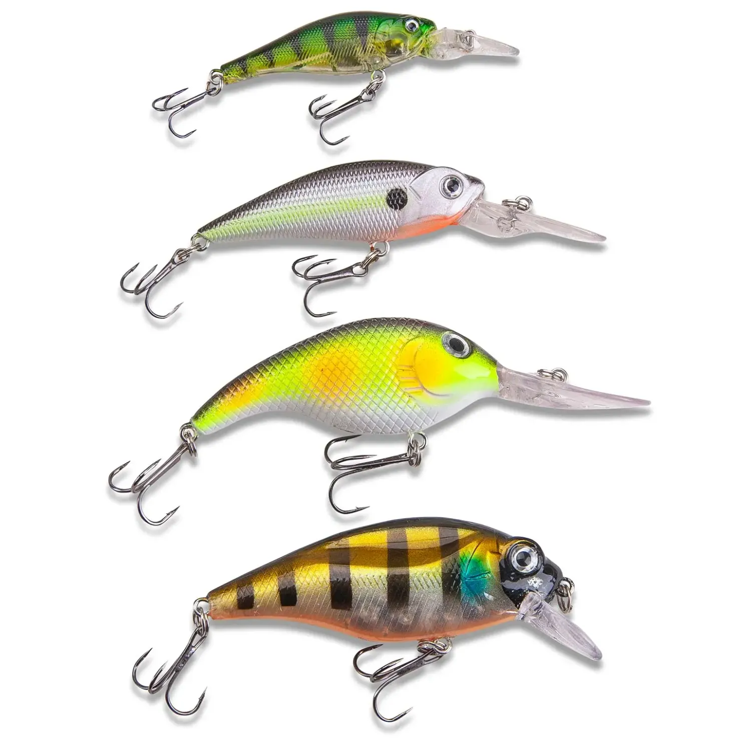 Sänger Angeln Sänger Spezialist Wobbler Set Barsch Set 1 4 Stück| Sets Spinnfischen|Wobbler