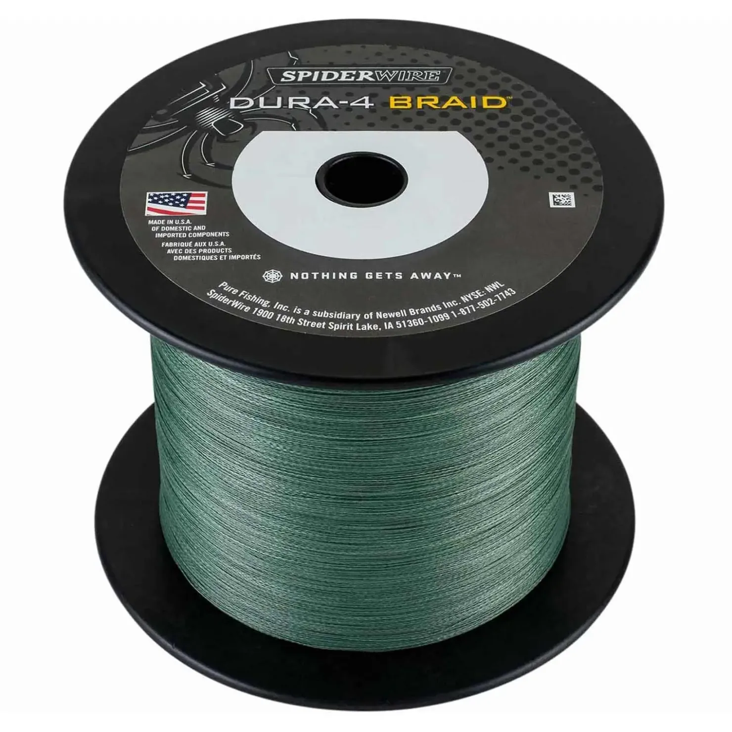 Spiderwire Dura 4 Braid 0,20mm 17,0kg 37lb Geflochtene Angelschnur Meterware| Geflochtene Angelschnur|Angelschnur Meterware