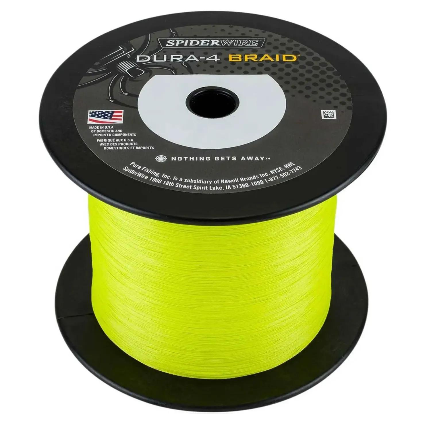 Spiderwire Dura 4 Braid 0,17mm 15,0kg 33lb Geflochtene Angelschnur Meterware| Geflochtene Angelschnur|Angelschnur Meterware