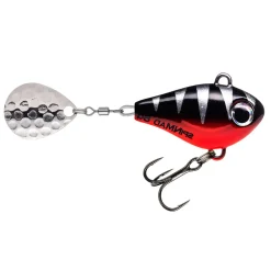 SpinMad Jigmaster Black Perch 8,0g Jig Spinner| Hechtköder|Hecht Spinner