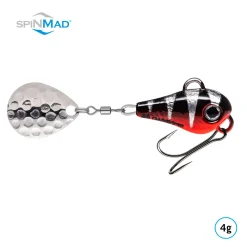 SpinMad Originals Black Perch 4,0g Jig Spinner| Zanderköder|Zandersaison