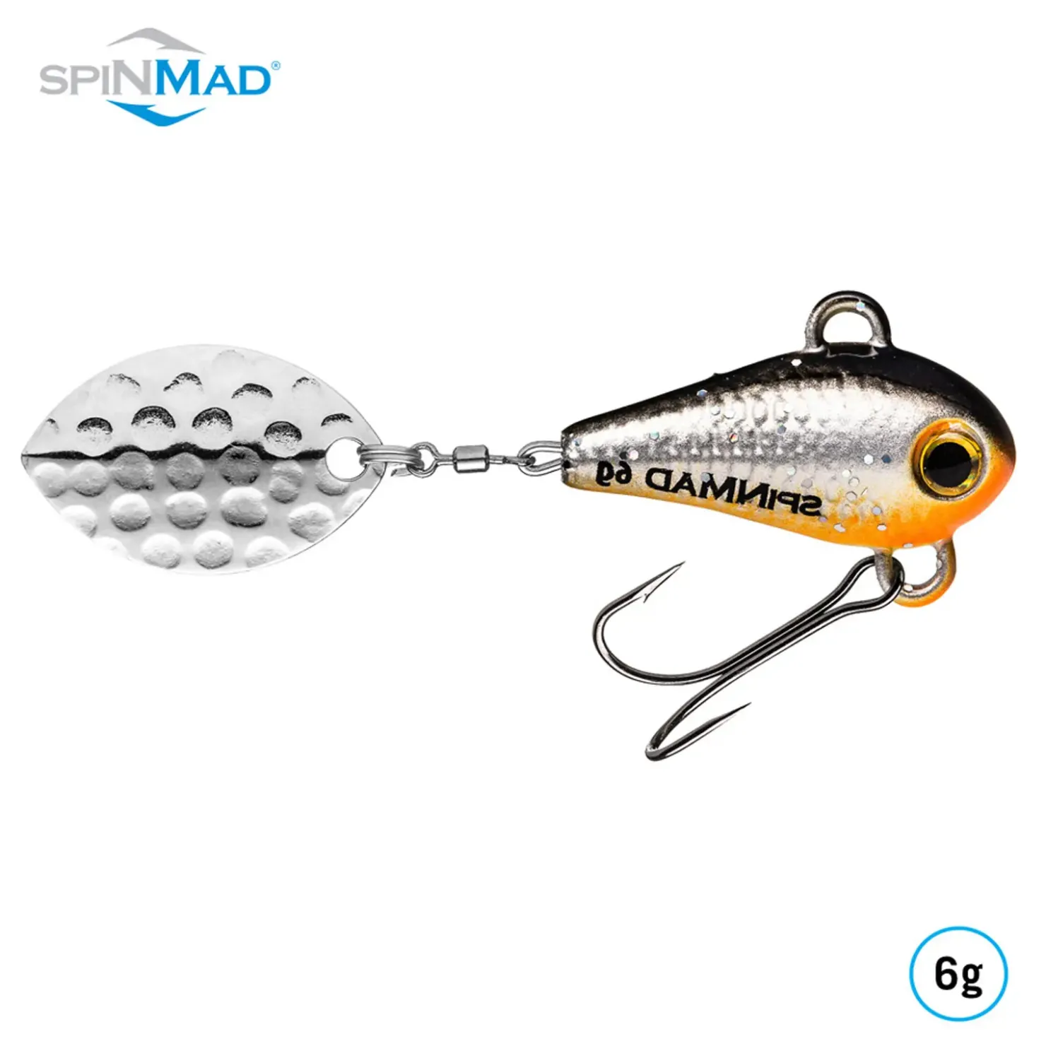 SpinMad Originals 6,0g Jig Spinner| Zanderköder|Zandersaison