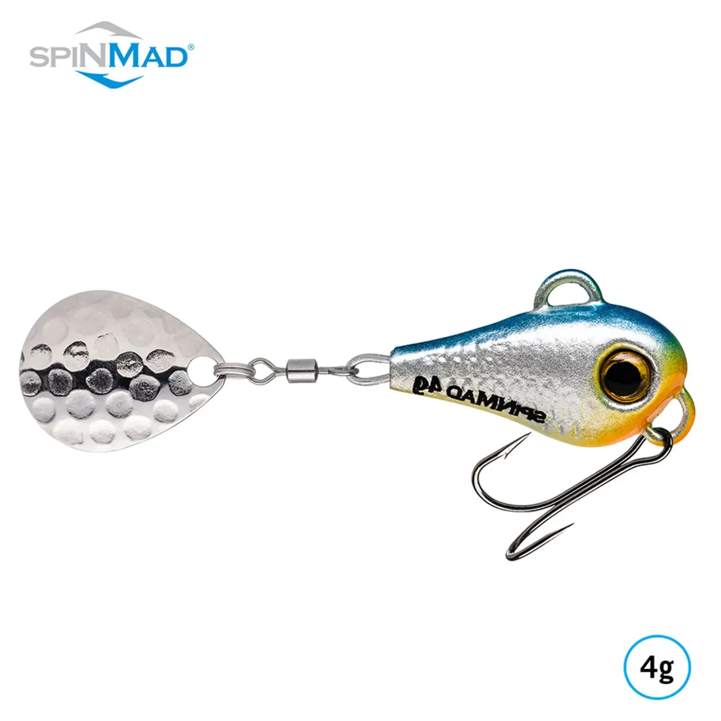 SpinMad Originals 4,0g Jig Spinner| Zanderköder|Zandersaison