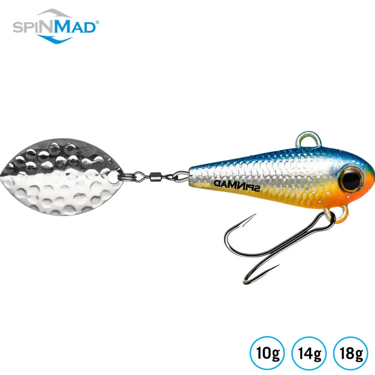 SpinMad Originals 10g Jig Spinner| Hechtköder|Hecht Spinner