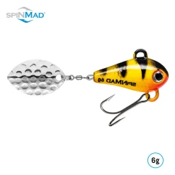 SpinMad Originals Lemon Tiger 6,0g Jig Spinner| Zanderköder|Zandersaison