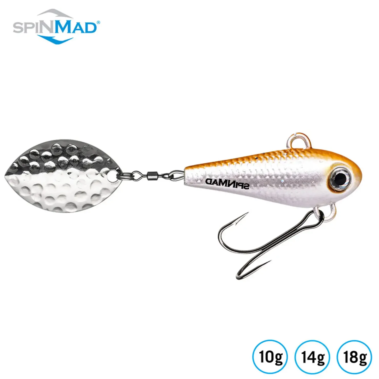 SpinMad Originals 14,0g Jig Spinner| Hecht Spinner|Barsch Spinner
