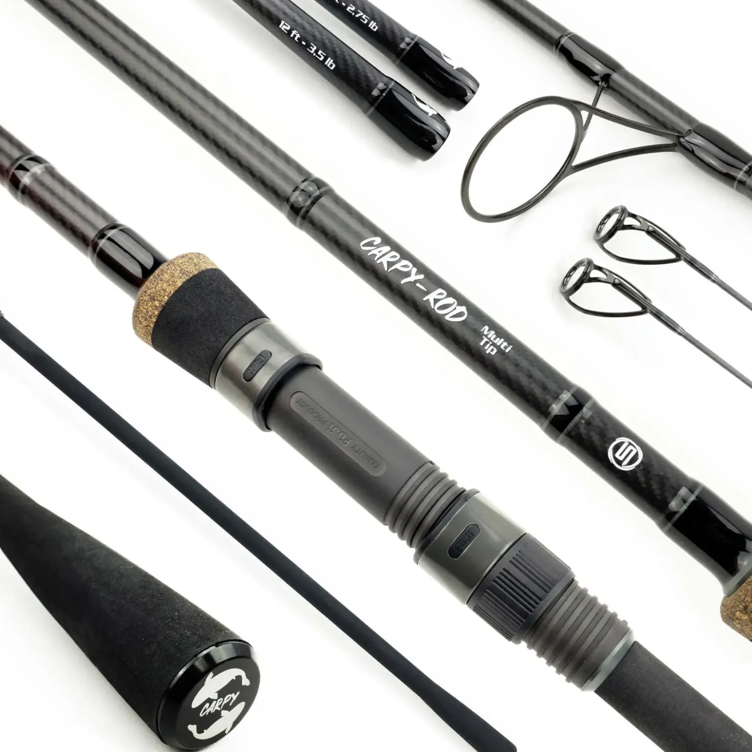Sportex Carpy 11"/12" 2 tips 2,75lb und 3,0llb Karpfenrute| Karpfen Ruten|Karpfenruten
