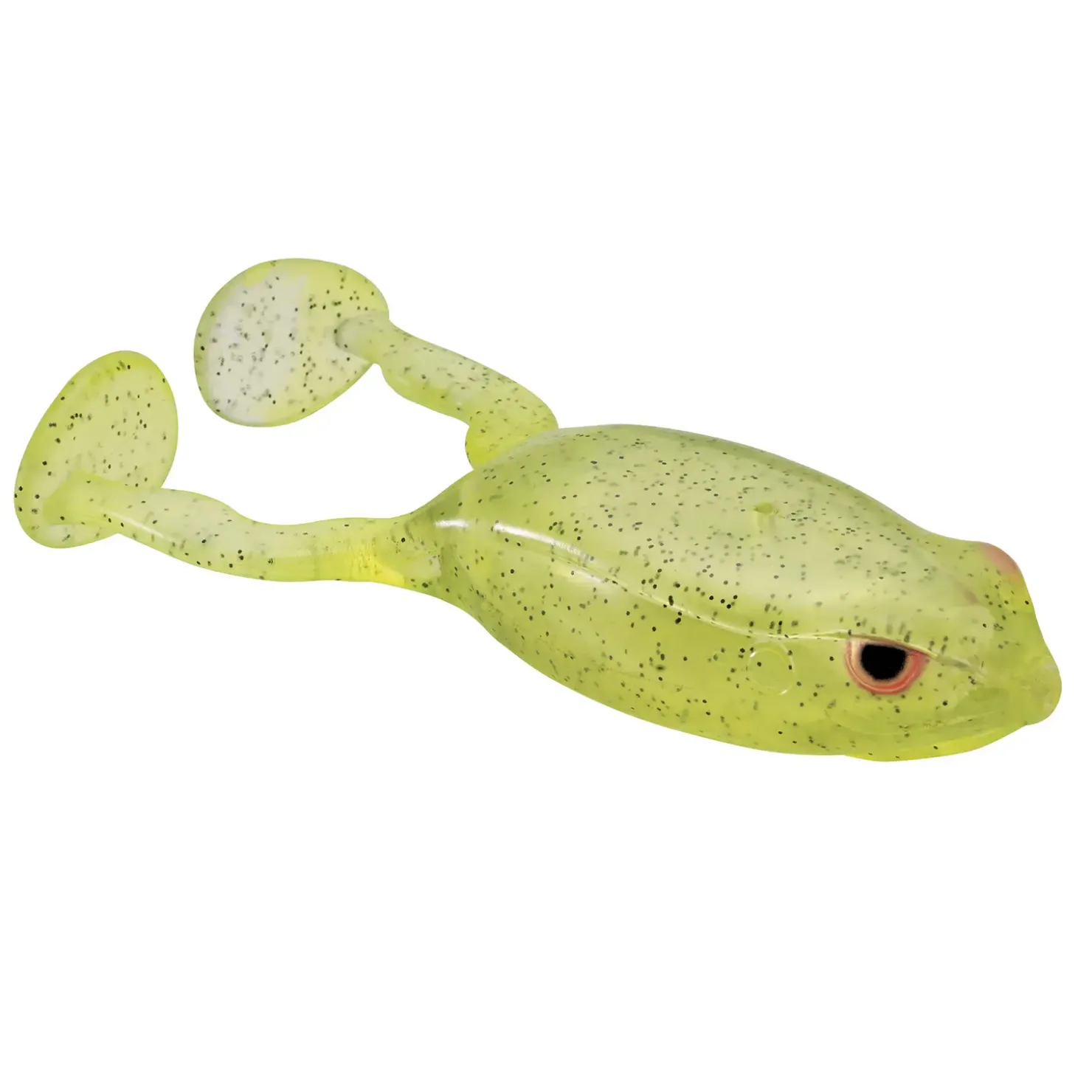 Spro Flappin Frog 65 Gummifrosch| Hecht Oberflächenköder|Barsch Topwater-Köder