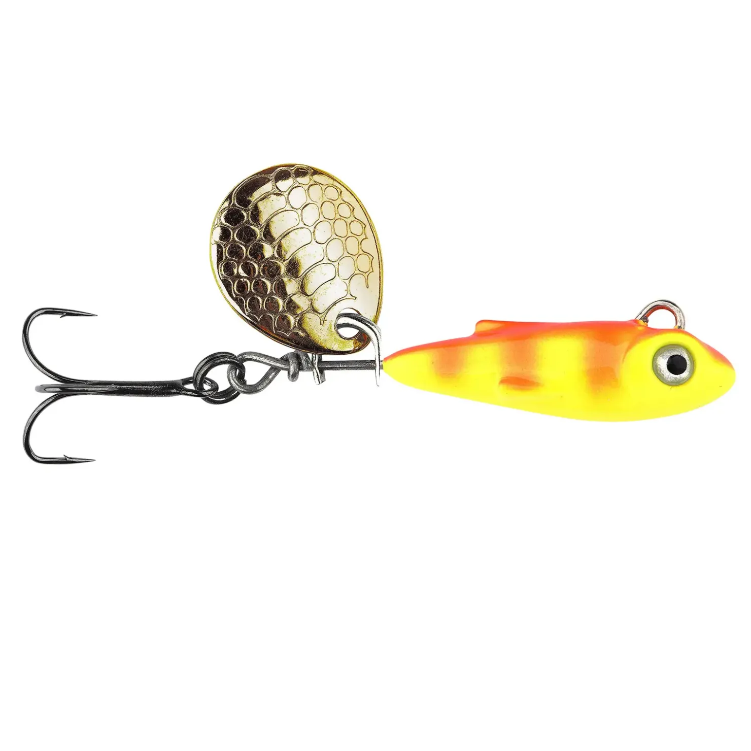 Spro Larva Micro Tailspin UV Sunbu. 3,5cm 6g Tailspinner| Sets Spinnfischen|Spinner