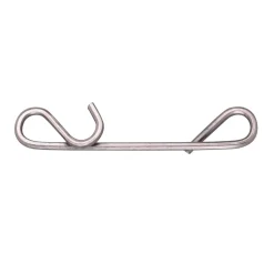 Spro No-Knot Link L 25 kg 10 Stück| Wirbel & Karabiner Raubfischangeln|Knotless Verbinder
